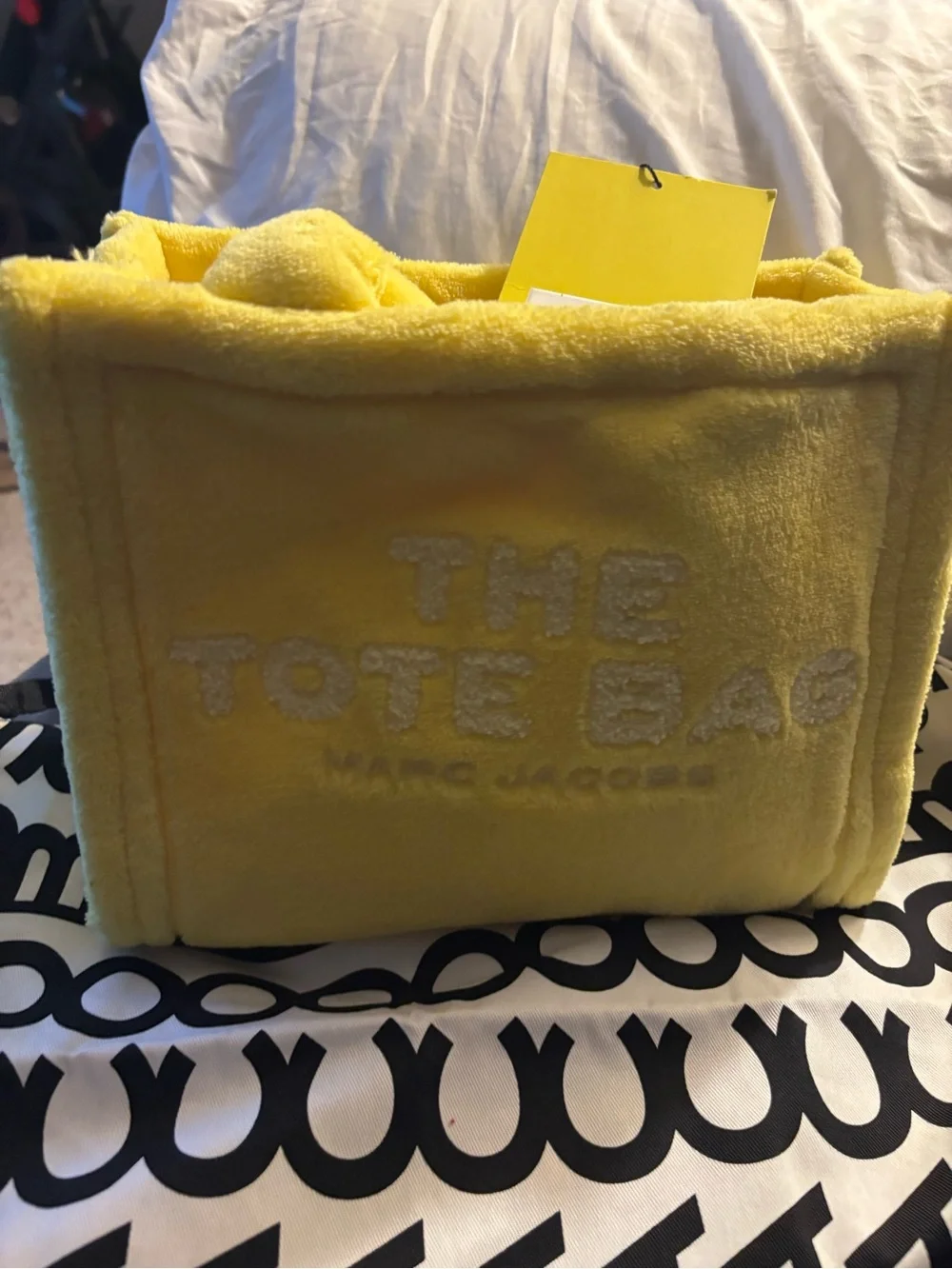 NWT Marc Jacob’s the terry small tote bag yellow